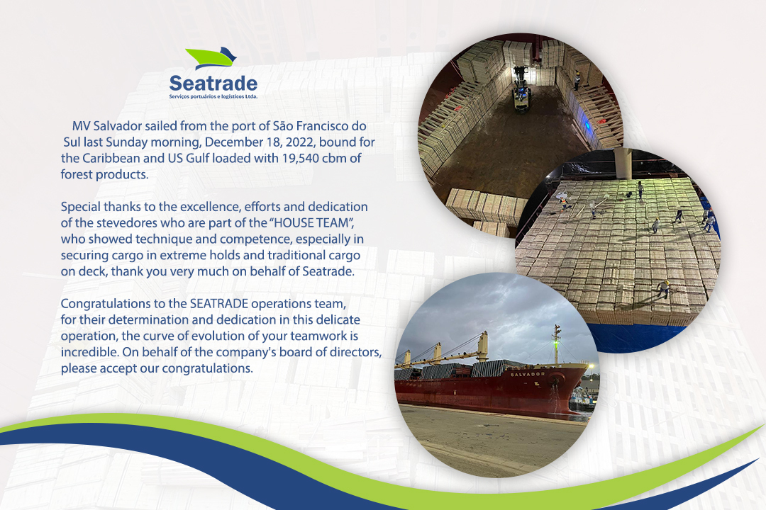 Seatrade: MV Salvador operation