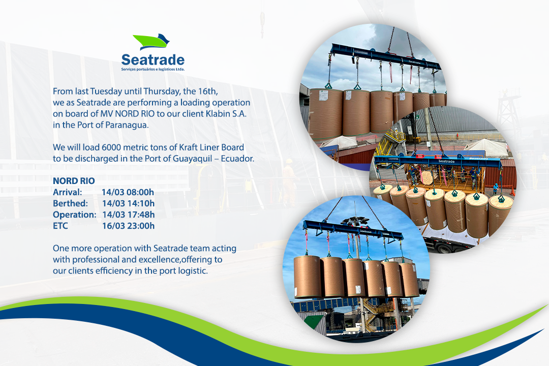 Operation Kraft Liner Board - MV Nord Rio