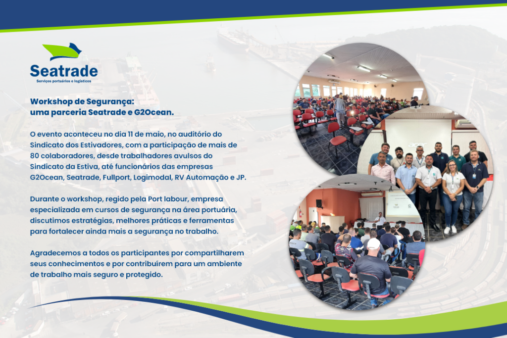 Workshop de Segurança: uma parceria Seatrade e G2Ocean