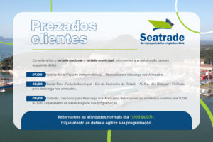 Informativo de Feriado